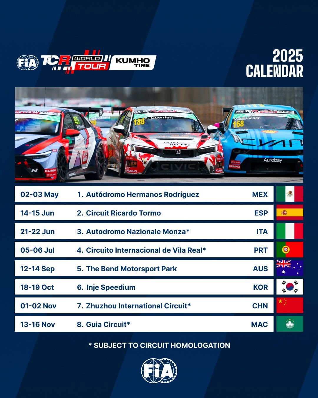 2025 TCR World Tour