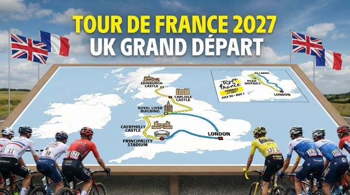 2027 Tour de France Rota Tanıtımı