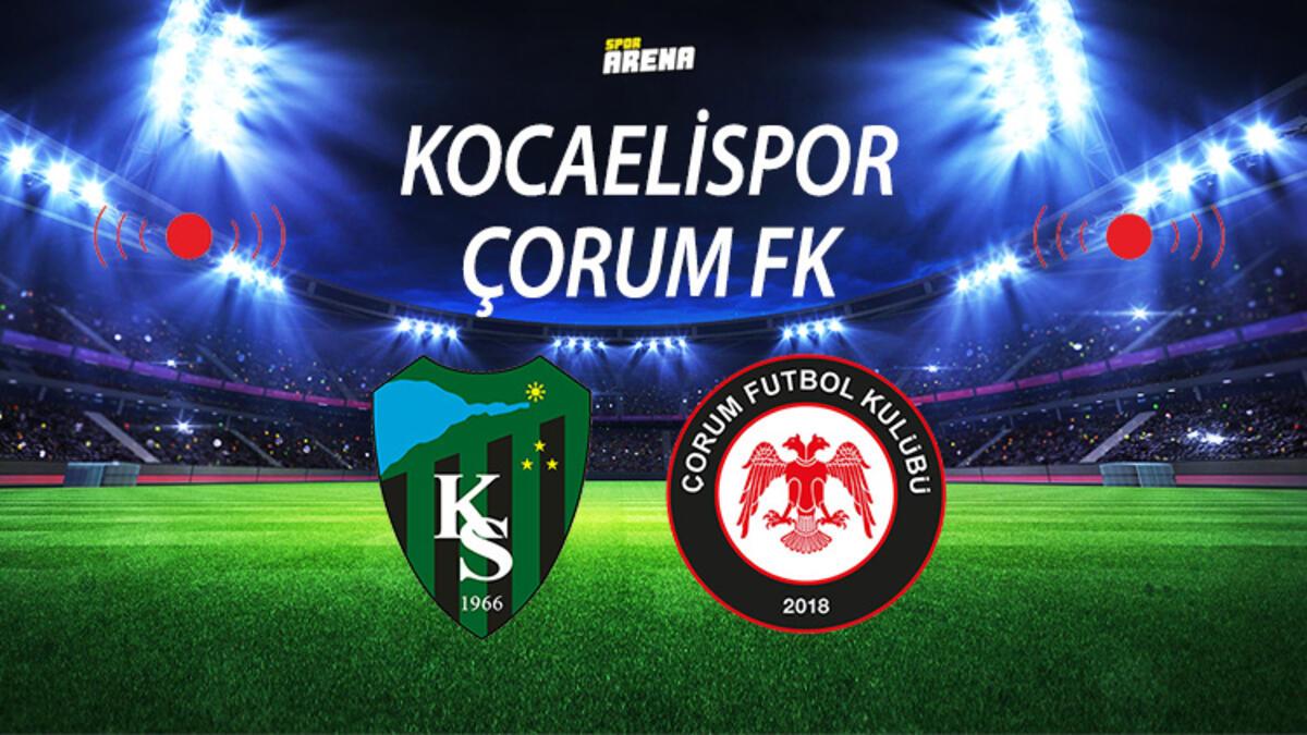 Ahlatçı Çorum - Kocaelispor