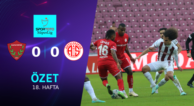 Antalyaspor - Hatayspor