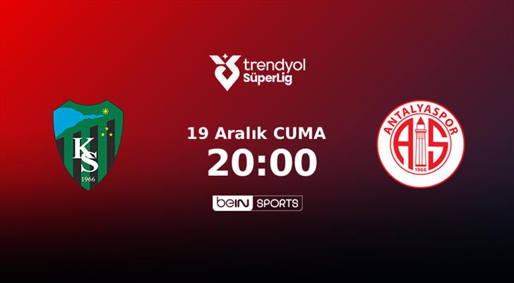 Antalyaspor - Kocaelispor