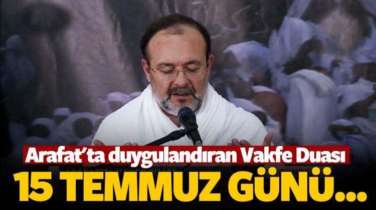 Arafat’tan Vakfe Duası