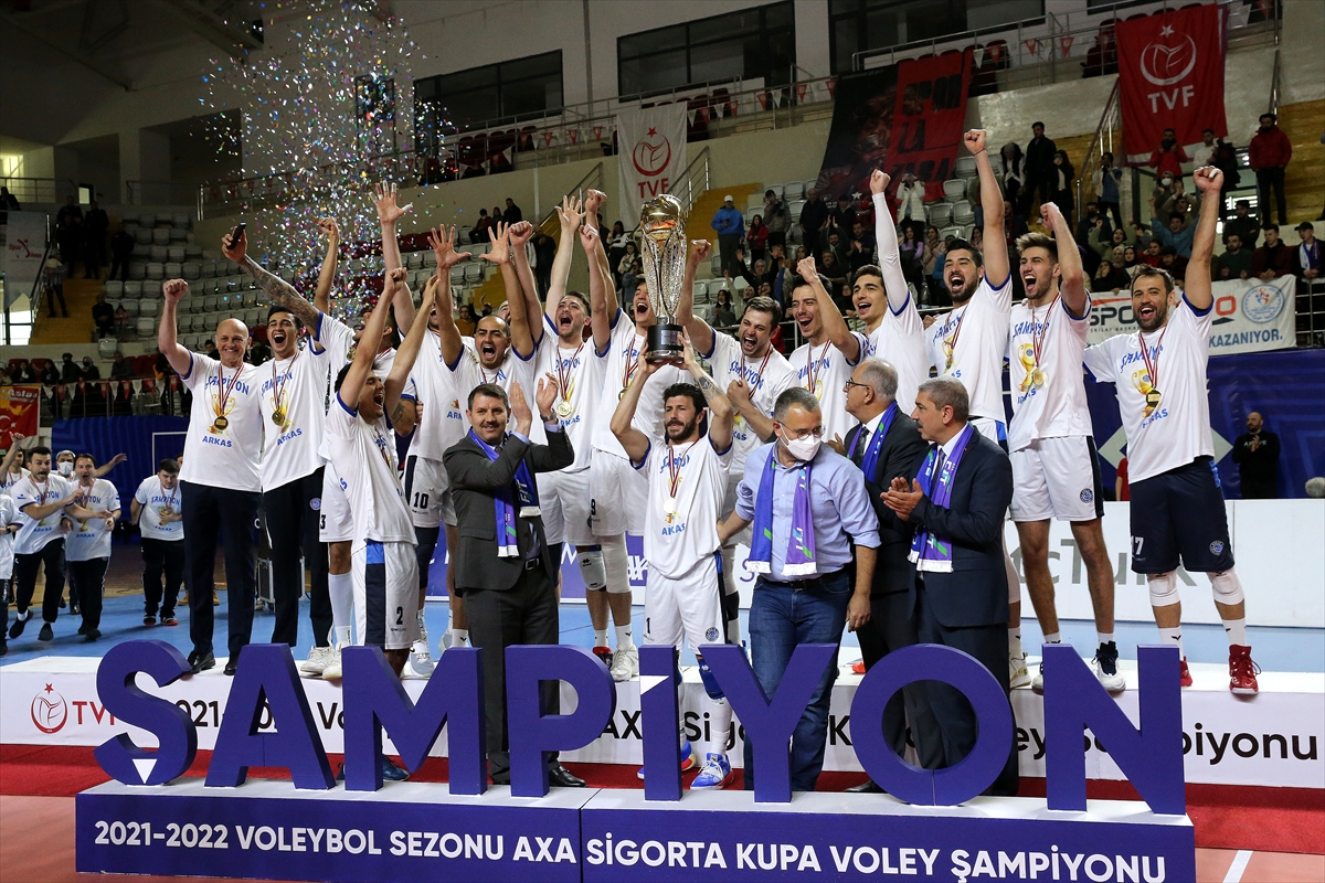 AXA Sigorta Kupa Voley Erkekler Final Maçı
