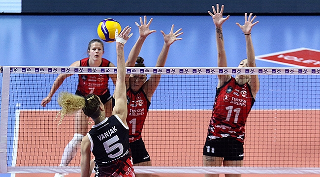 Axa Sigorta Kupa Voley Kadınlar Yarıfinal 1. Maçfenerbahçe O