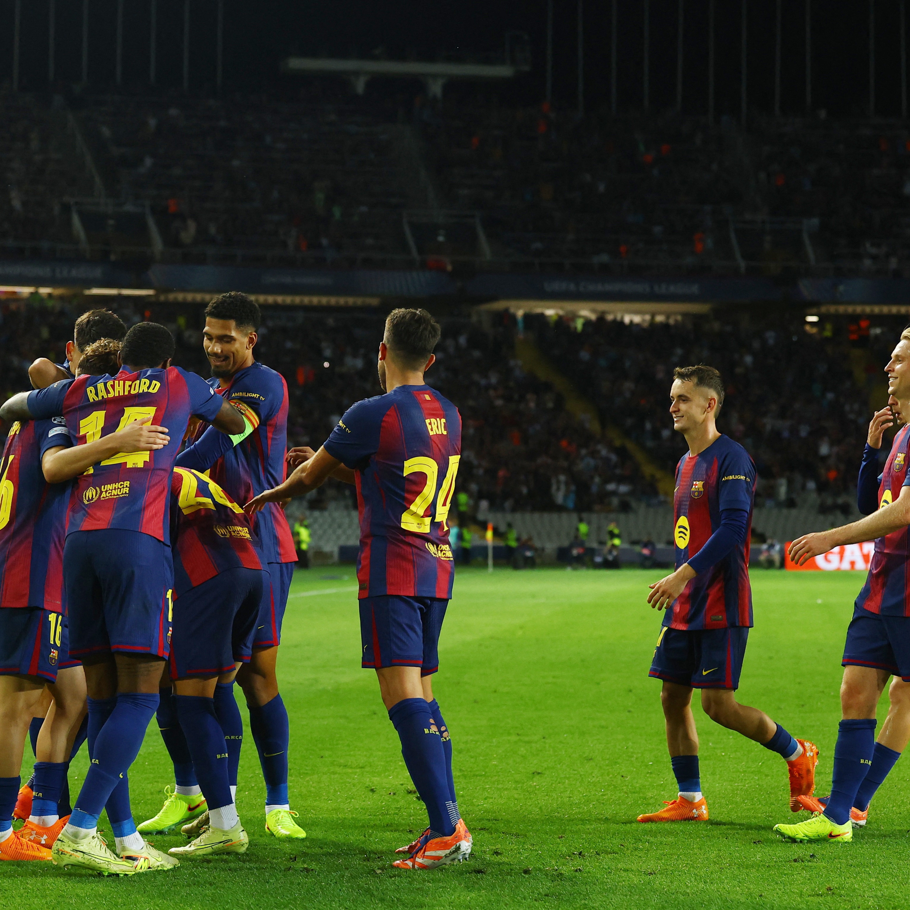 Barcelona Şampiyonlar Ligi Karnesi