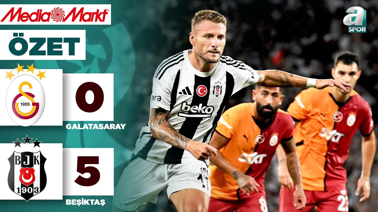 Beşiktaş - Galatasaray Öne Çıkan Maç Özetleri