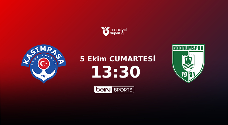 Bodrum Fk - Kasımpaşa