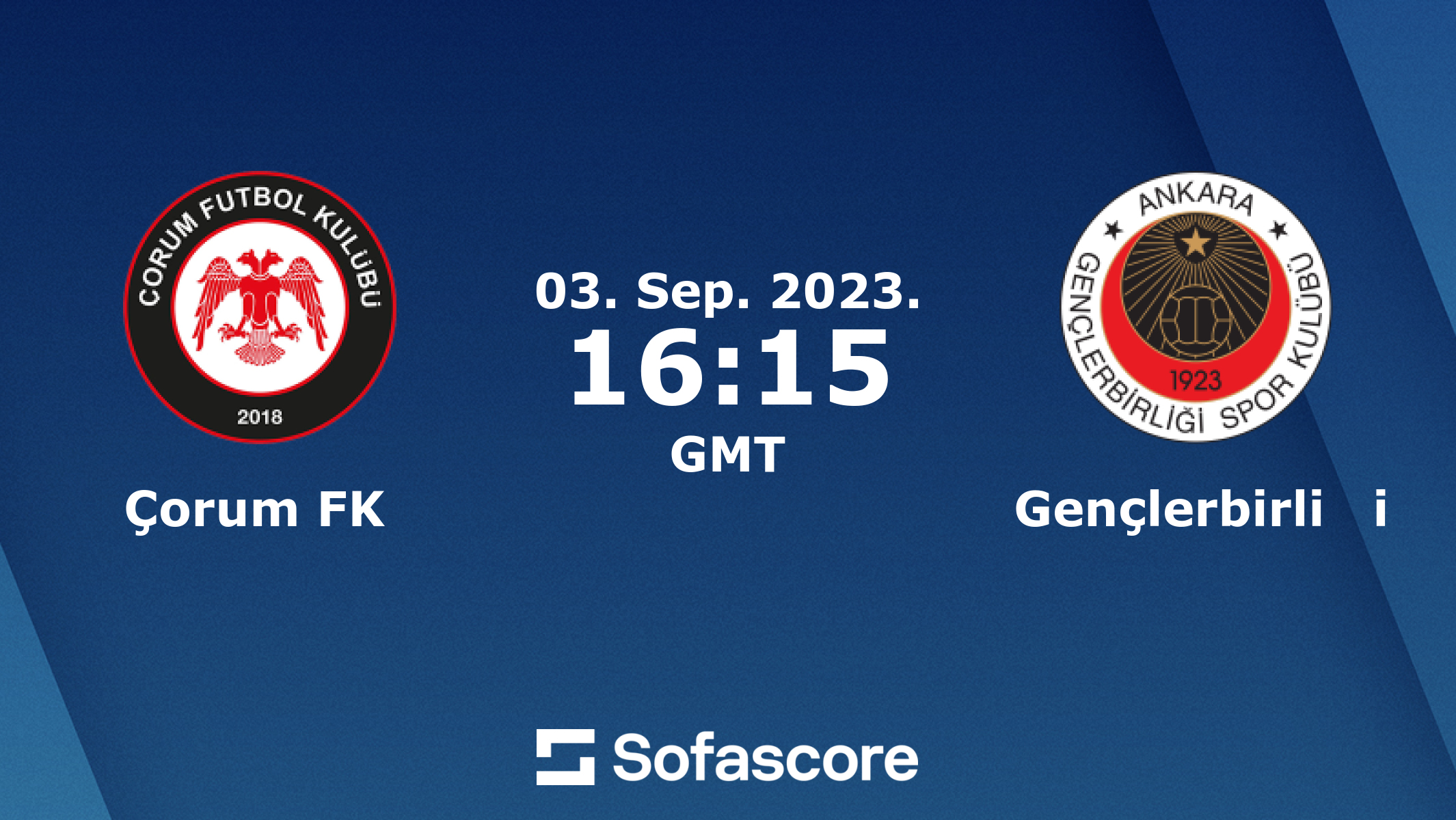 Çorum FK - Gençlerbirliği