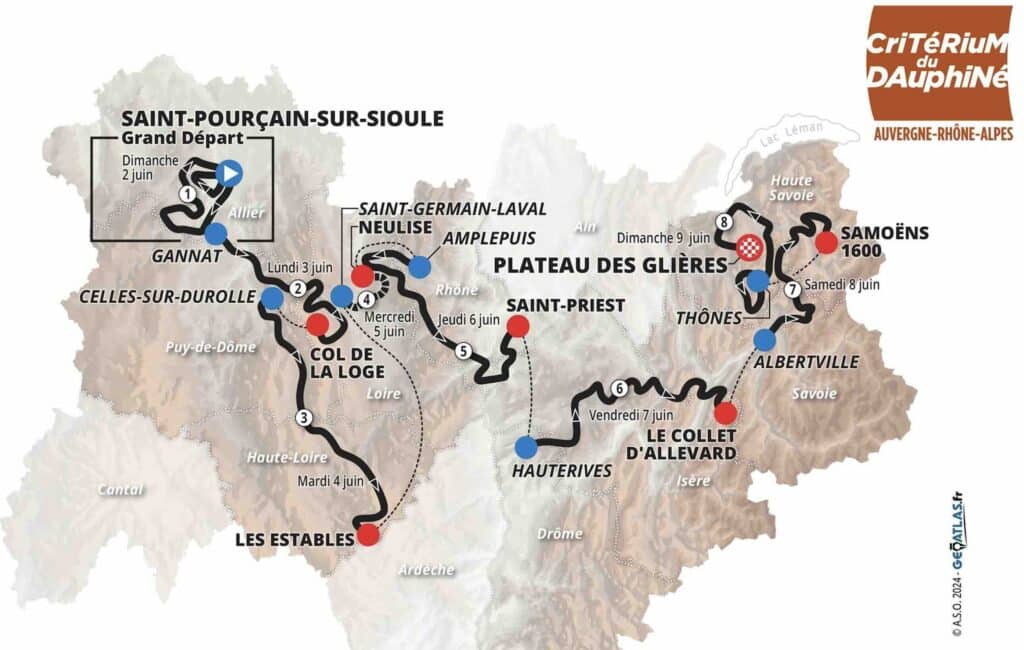 Critérium du Dauphiné | 4. Etap