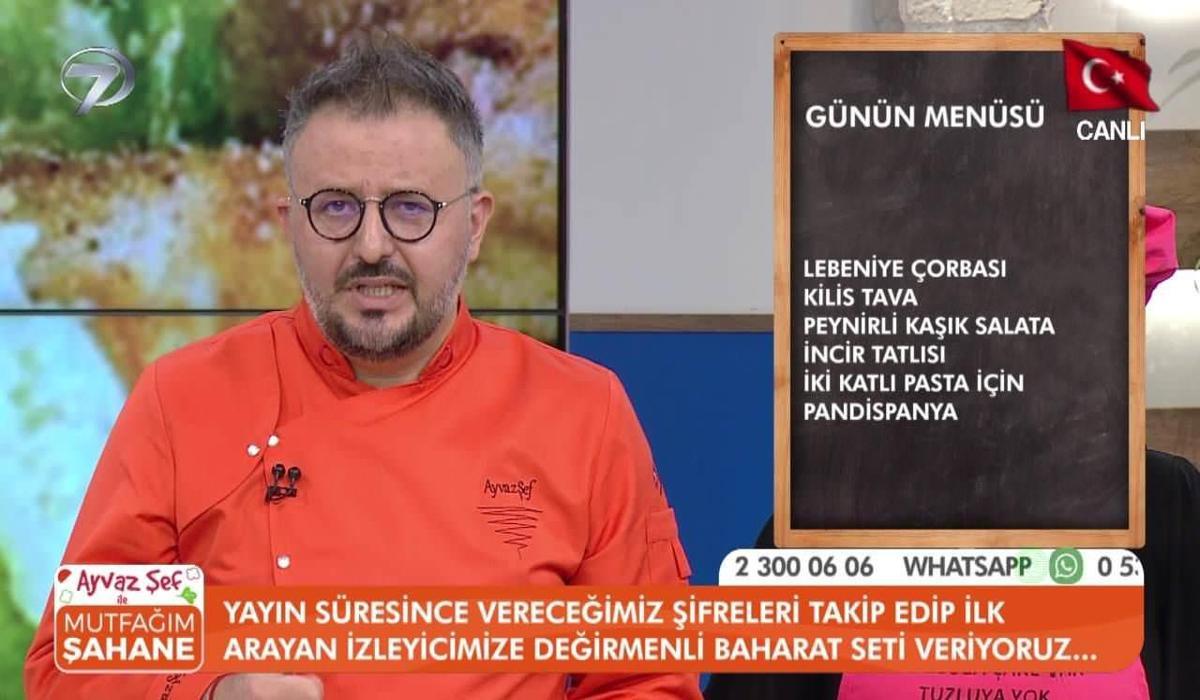 Dikkat Ayvaz Şef Çıkabilir
