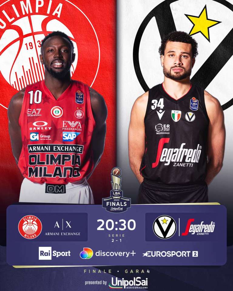 E. Armani Milano - V. Segafredo Bologna