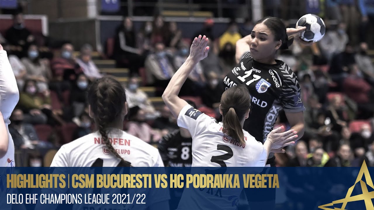 EHF ŞAMPİYONLAR LİGİ CSM BUCURESTI - PODRAVKA VEGETA