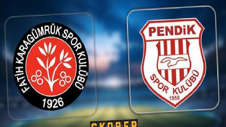 Fatih Karagümrük-Pendikspor