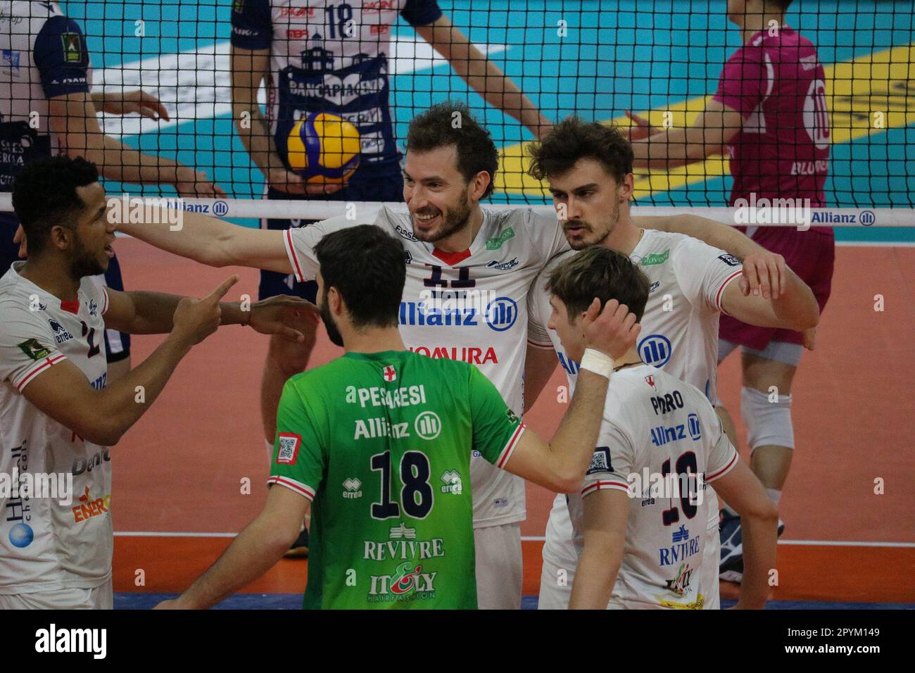 İtalya Erkek Voleybol Allianz Milano Gas Sales BlueEnergy Pi