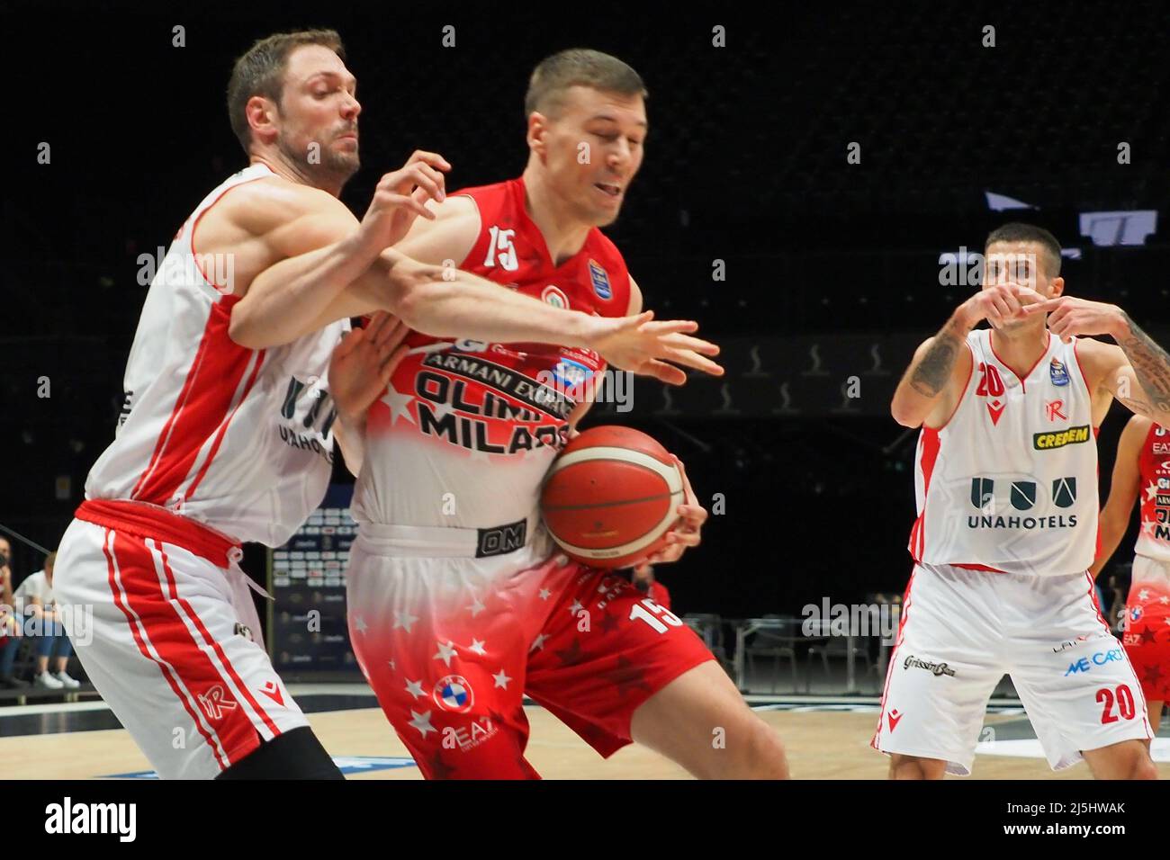 İTALYA ERKEKLER BASKETBOL LİGİ REGGİO EMİLİA-MİLANO