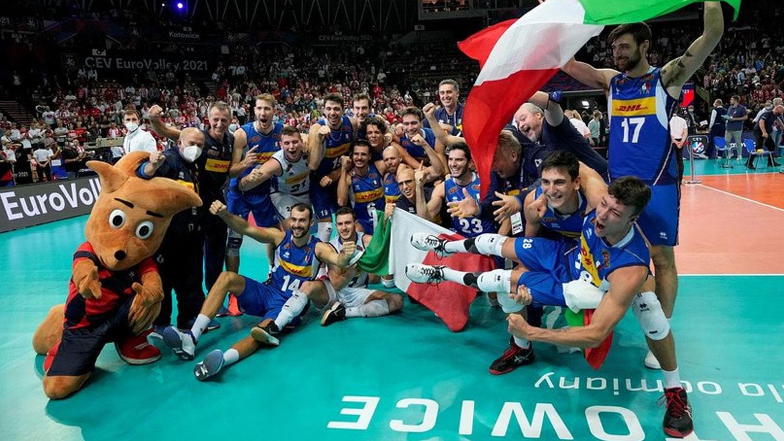 İTALYA ERKEKLER VOLEYBOL LİGİ TRİESTE - MİLANO