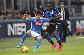 İtalya Kupası Yarı Final Futbol Karşılaşması Milan-inter