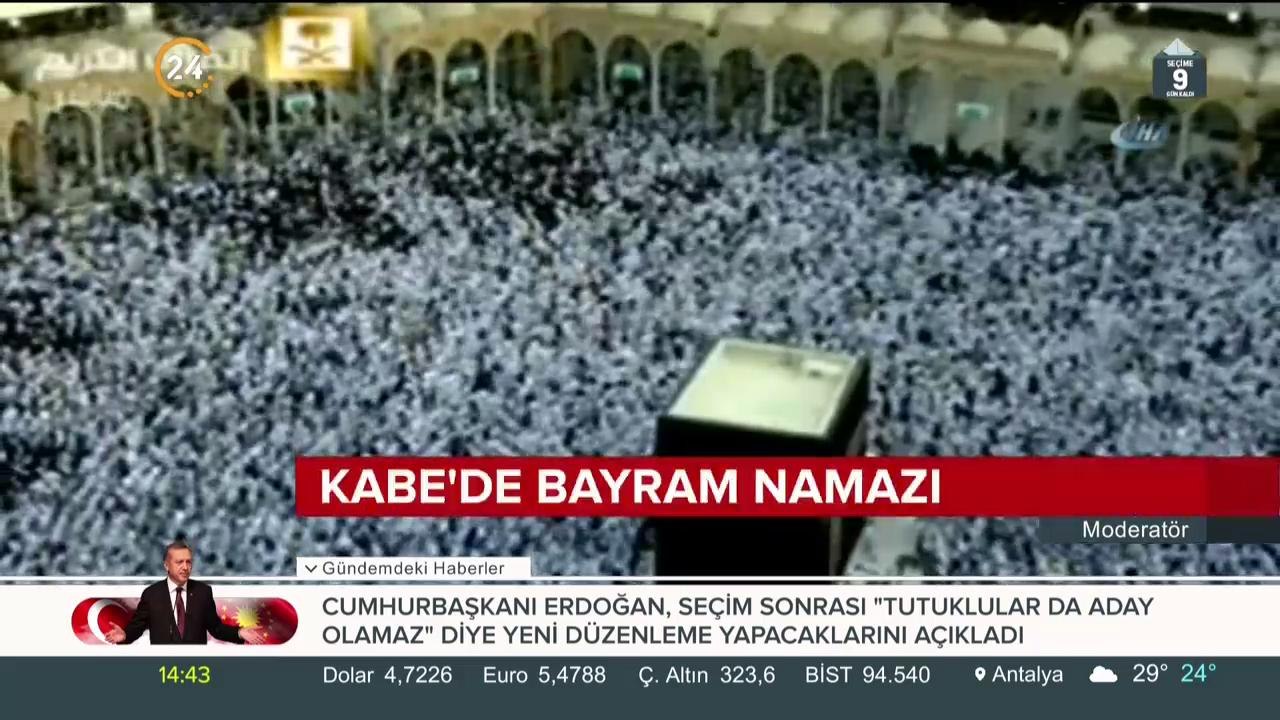 Kabe'den Bayram Namazı