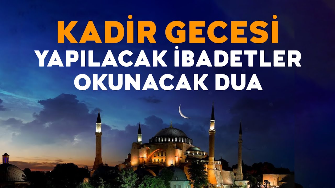 Kadir Gecesi Dua