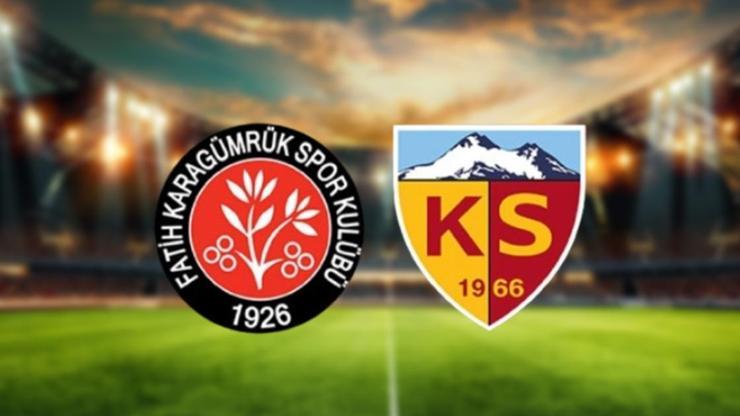 Kayserispor - F.Karagümrük
