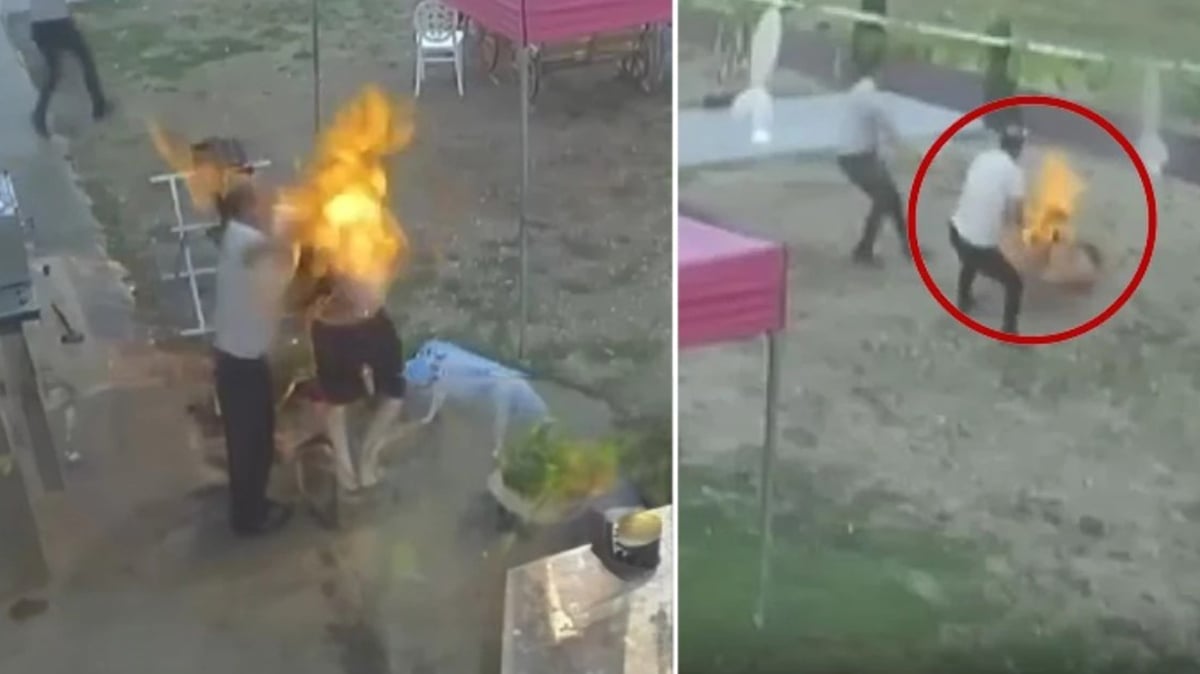 Liseliler Mangal Başında