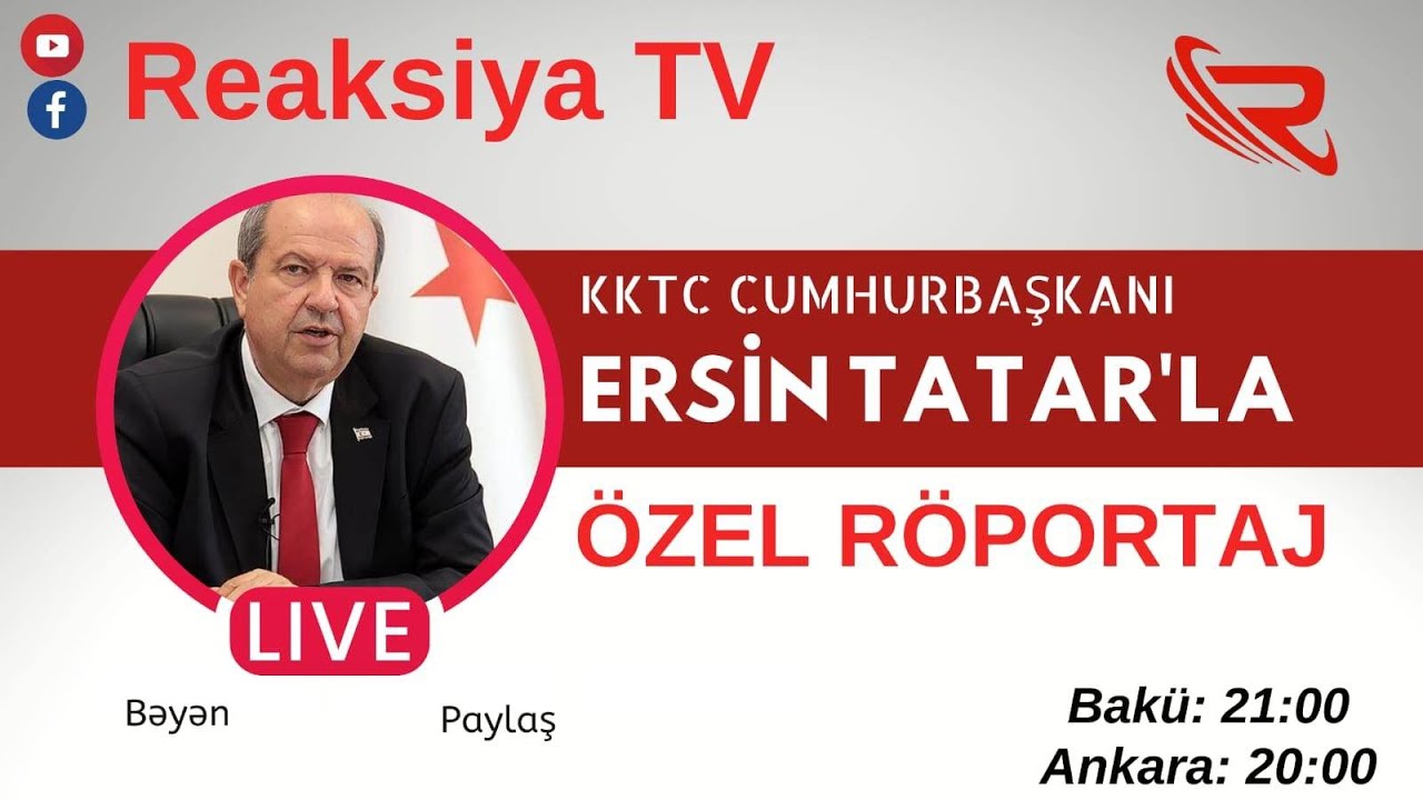 Özel Röportaj: KKTC Cumhurbaşkanı Ersin Tatar
