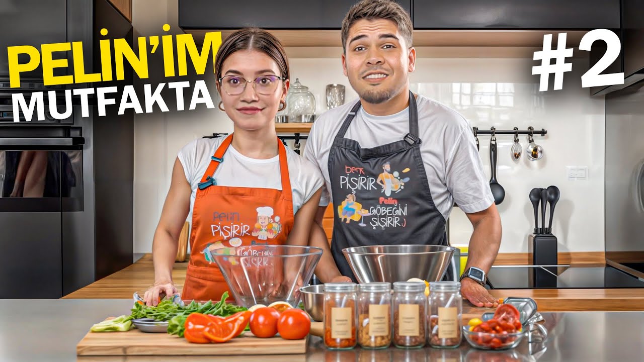 Pelin ve Tahsin Mutfakta