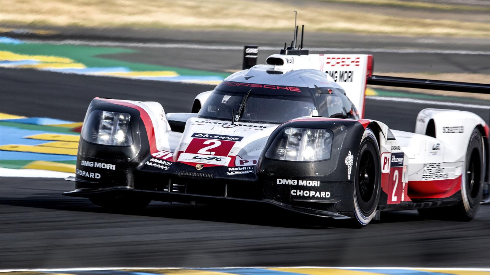 Porsche At Le Mans