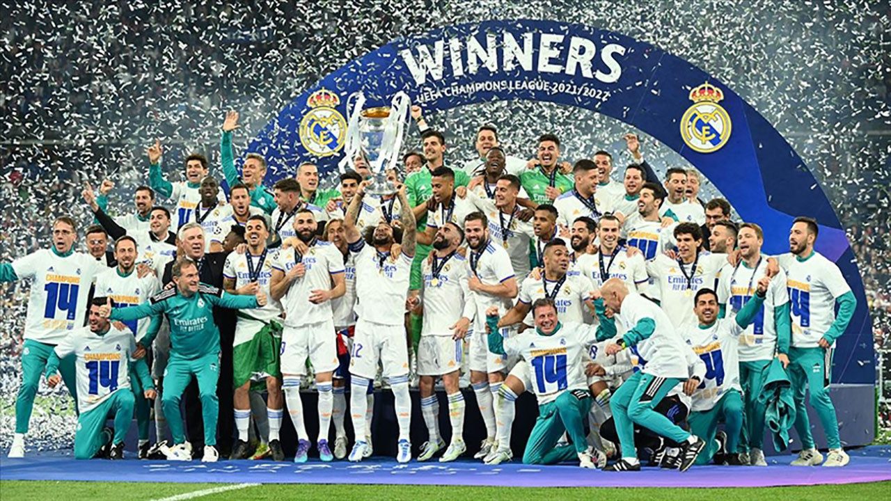 Real Madrid Şampiyonlar Ligi Özetler Toplama