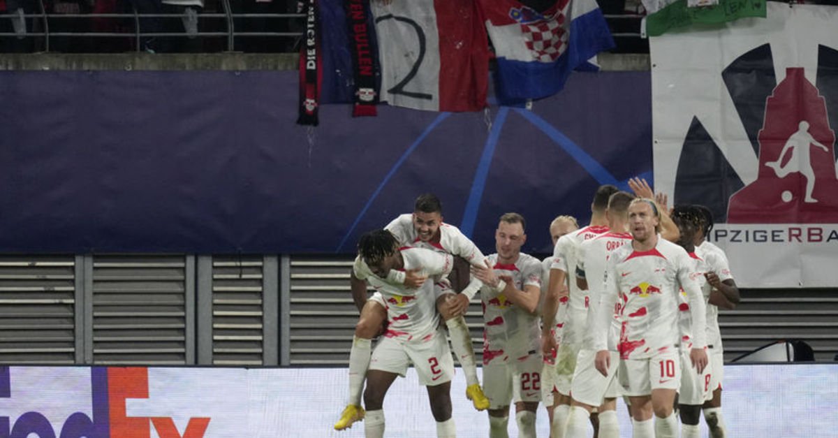 Şampiyonlar Ligi Futbol Karşılaşmasıceltıc - Leıpzıg