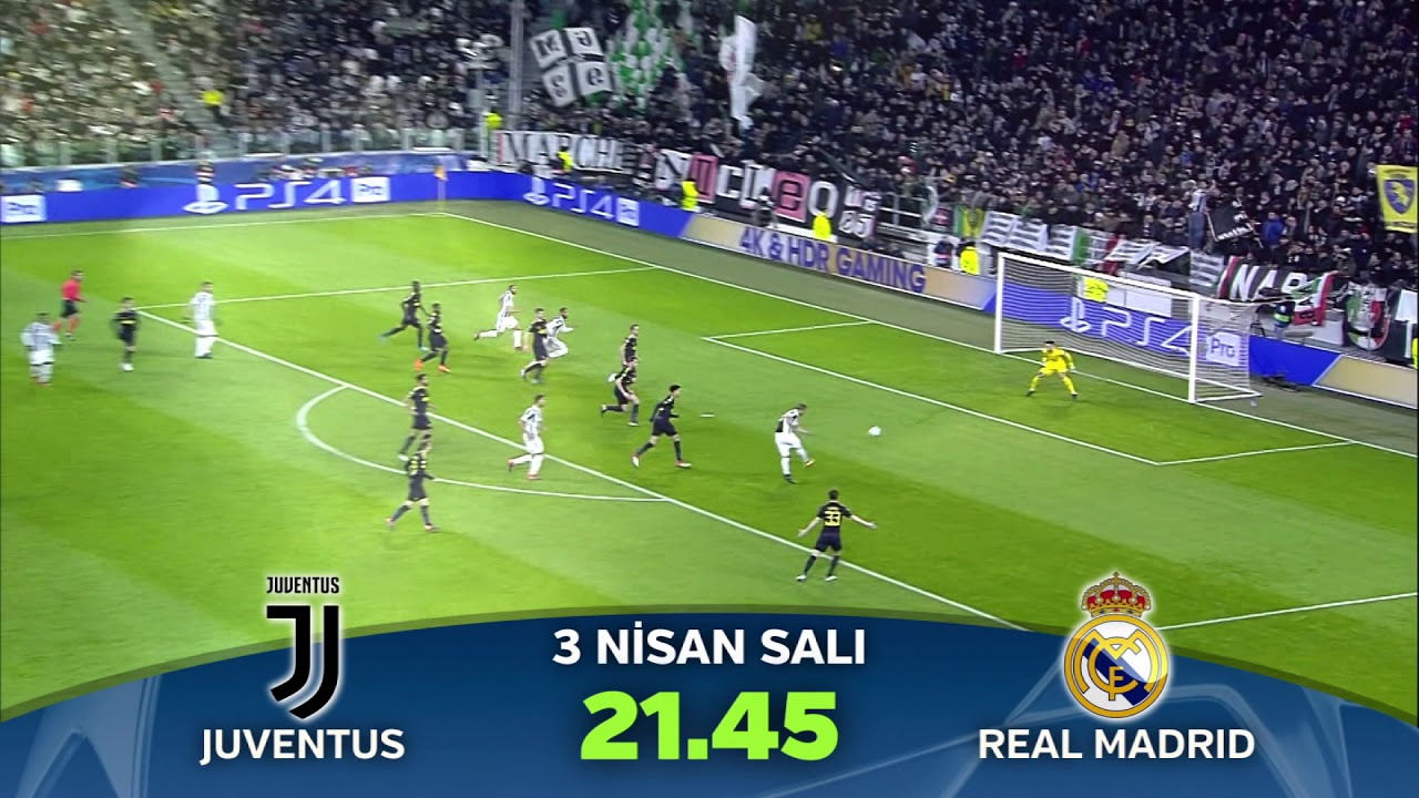 Şampiyonlar Ligi Futbol Karşılaşmasıreal Madrıd - Mılan