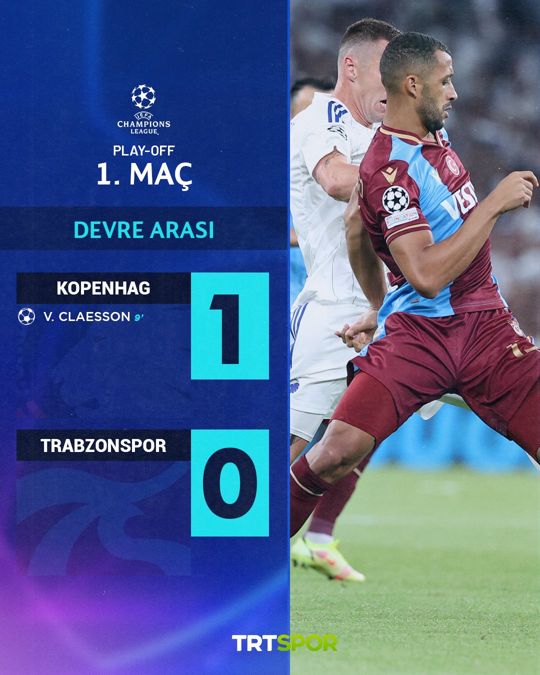 Şampiyonlar Ligi Play Off Özetler