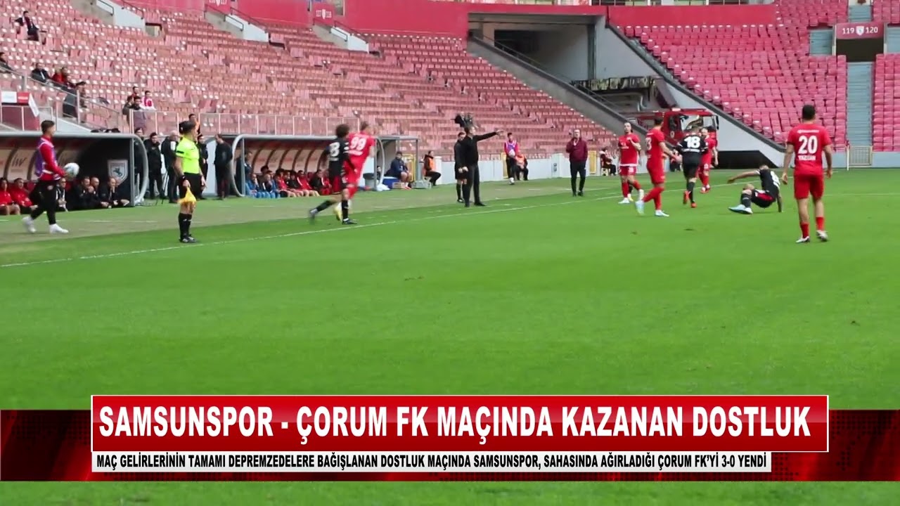 Samsunspor - A. Çorum FK