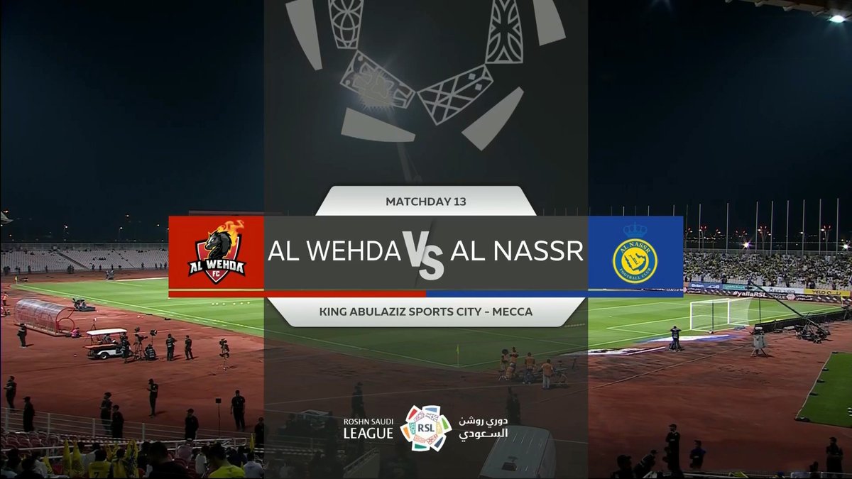Suudi Arabistan Ligi Futbol Karşılaşmasıal Nassr - Al Wehda