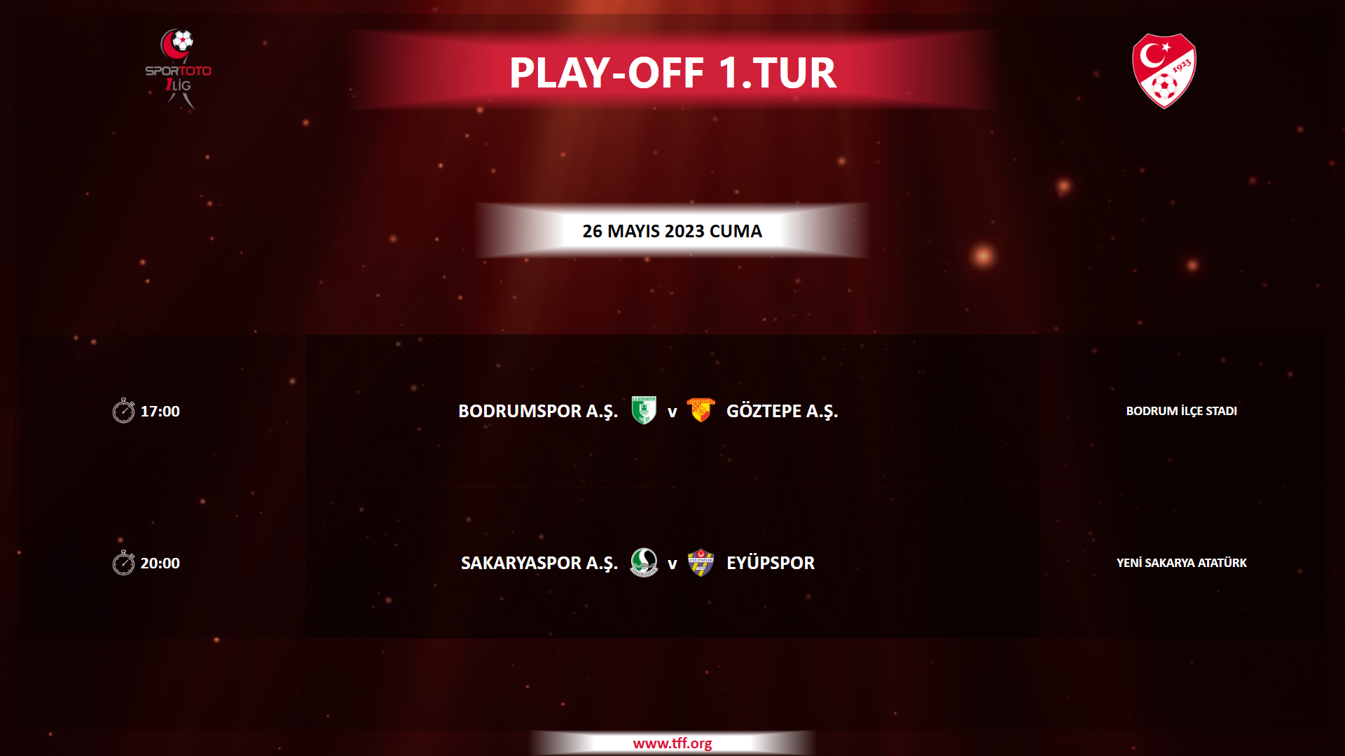 Trendyol 1. Lig Futbol Karşılaşması 3. Haftafatih Karagümrük