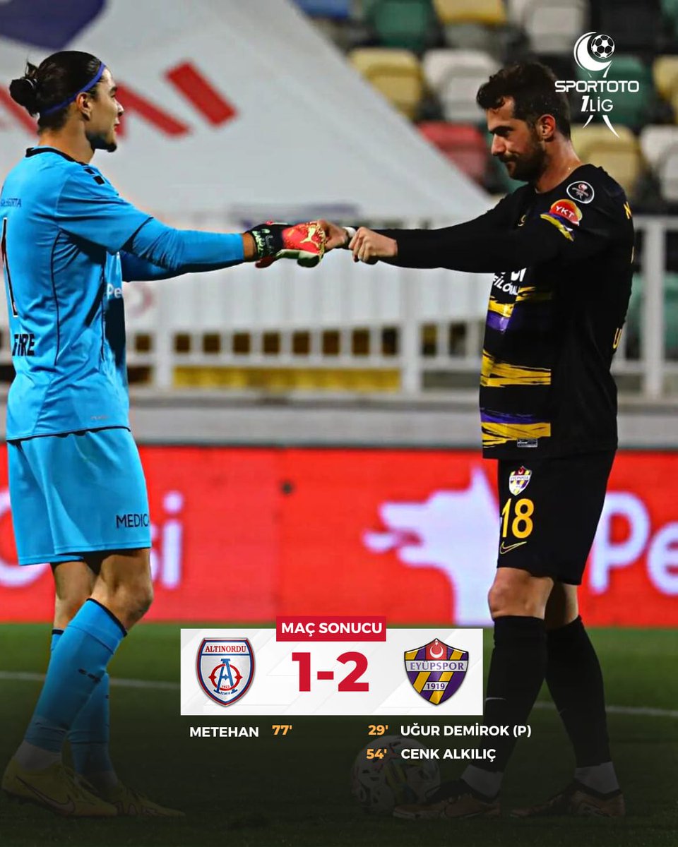 Trendyol 1. Lig Futbol Karşılaşması 31. Haftaeyüpspor - Bolu