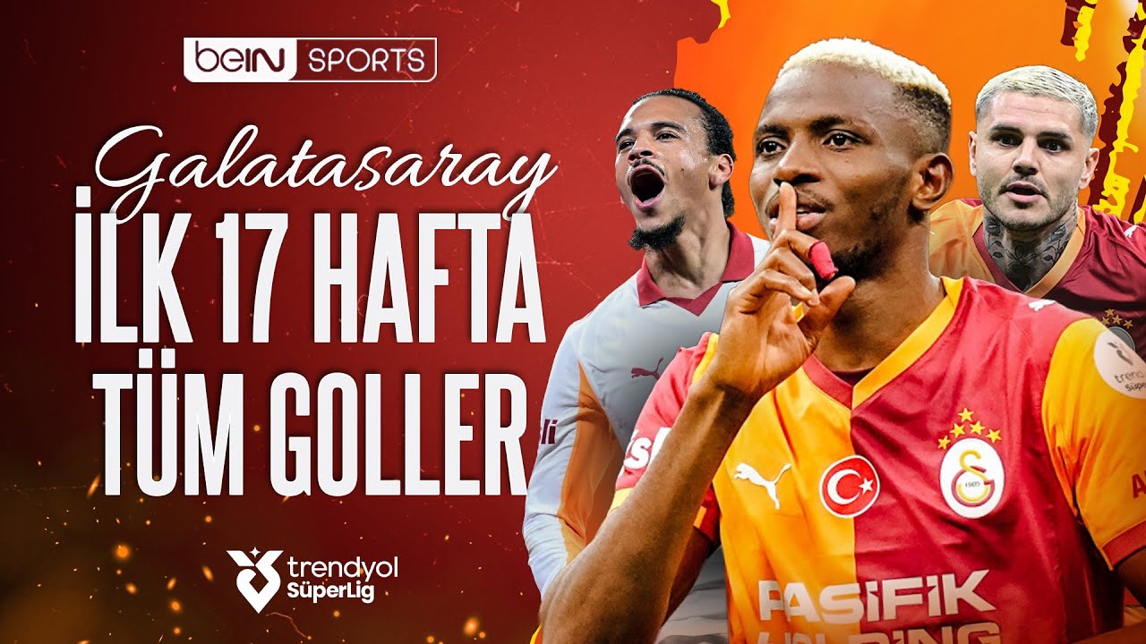 Trendyol Süper Lig Galatasaray Tüm Goller