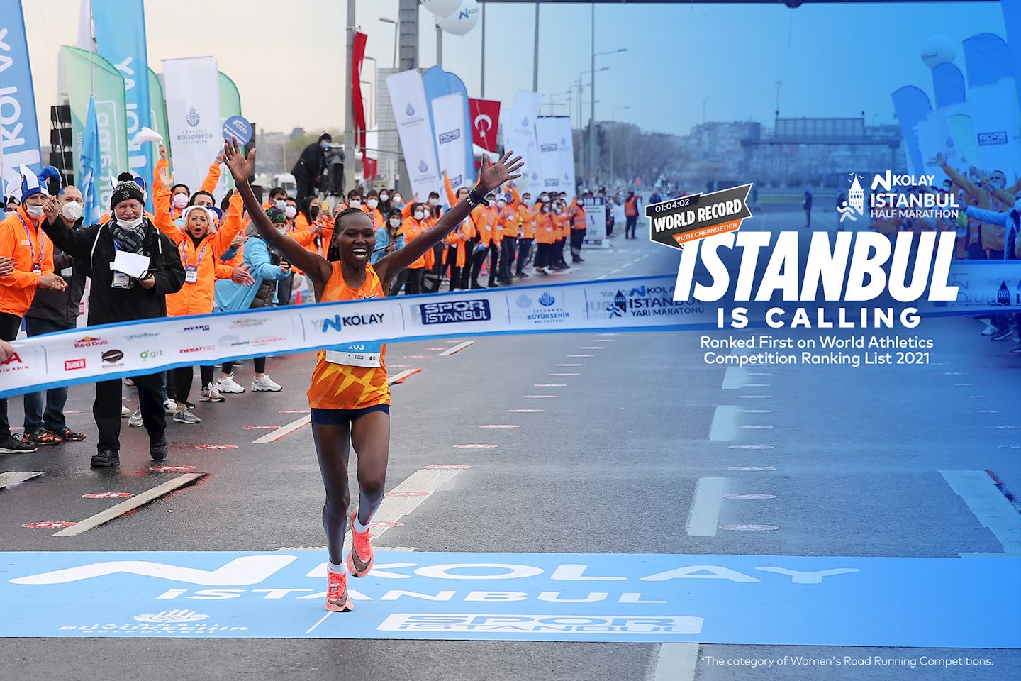 Türkiye İş B. 45. İstanbul Maratonu Ödül Töreni