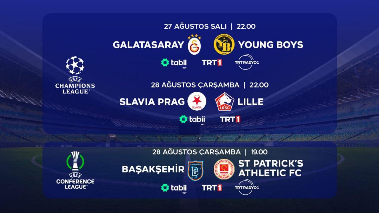 UEFA Şampiyonlar Ligi Play Off 1.Maçlar Özeti